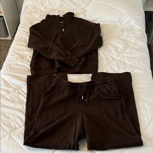 Maurices Brown Workout/Lounge Set